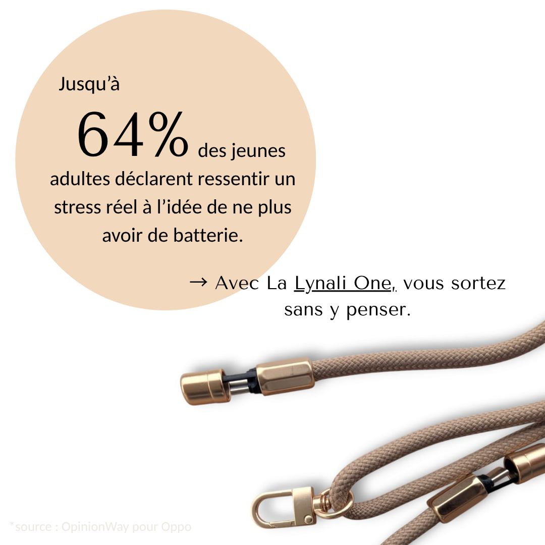 LYNALI ONE - Lanière de téléphone 2 en 1